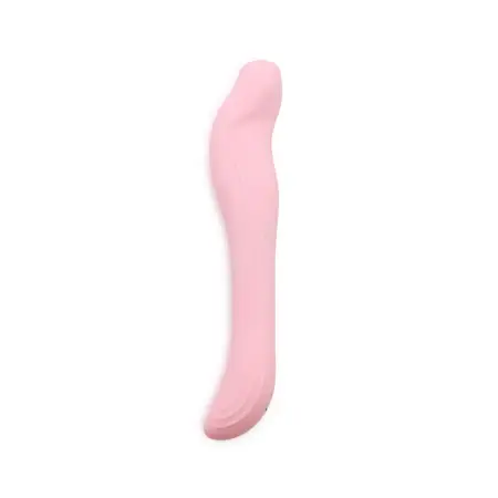 Gaia in Love Mystic Vision Magic Wand - Rose Quartz front view, highlighting its sleek design and innovative features as a versatile vibrator for women.