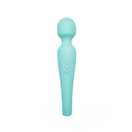 Serenity Magic Wand - Mint Green with ergonomic design and intuitive controls for superior relaxation and versatility.