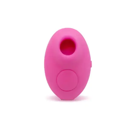 Front view of the Harmony Breeze Air Pulse Egg emphasizing its modern design and powerful air pulse stimulation.