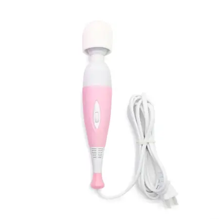 Supreme Sonic Wand - Luxe Rose with ergonomic handle and soft silicone head, perfect AV vibrator for deep relaxation and intimacy.