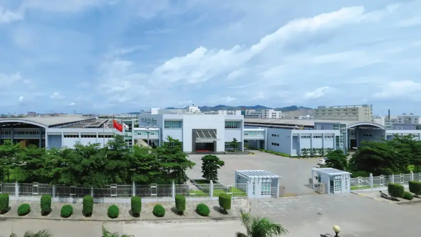 Gaia in Love's modern factory exterior, highlighting advanced facilities as a leading sex toy manufacturer specializing in vibrators and custom sex toys.
