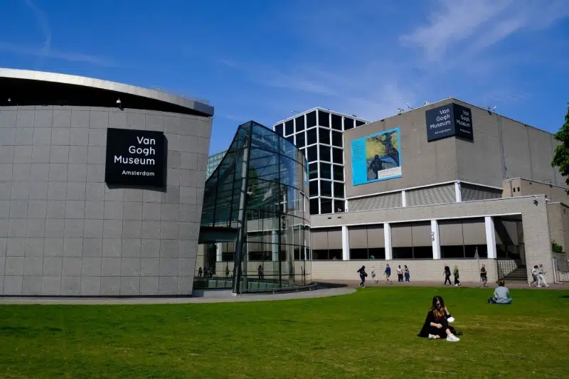 Van Gogh Museum in Amsterdam - Showcasing iconic art collections with Gaia in Love.