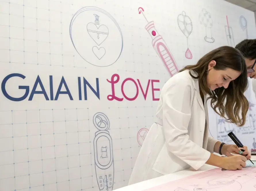Female engineers designing sexual wellness products at Gaia in Love's lab, celebrating women’s innovation in the sex tech industry.